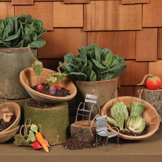 HomArt Rustic Terra Cotta Bowl - Set of 6 | Modishstore | Decorative Bowls