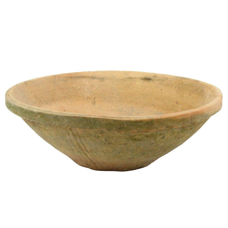 HomArt Rustic Terra Cotta Bowl - Med - Antique Red-6
