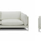 Divani Casa Harvest - Modern White Full Leather Sofa | Modishstore | Sofas-3