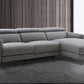 Divani Casa Lupita - Modern Grey Fabric Sectional with Right Facing Chaise | Modishstore | Sofas