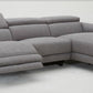Divani Casa Lupita - Modern Grey Fabric Sectional with Right Facing Chaise-3