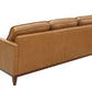 Divani Casa Naylor - Modern Brown Italian Leather Split Sofa | Modishstore | Sofas-3