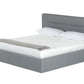 Nova Domus Juliana - Italian Modern Dark Grey Upholstered Bed-3