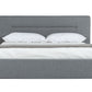 Nova Domus Juliana - Italian Modern Dark Grey Upholstered Bed-4