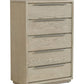 Modrest Samson - Contemporary Grey and Silver Chest | Modishstore | Drawers-2