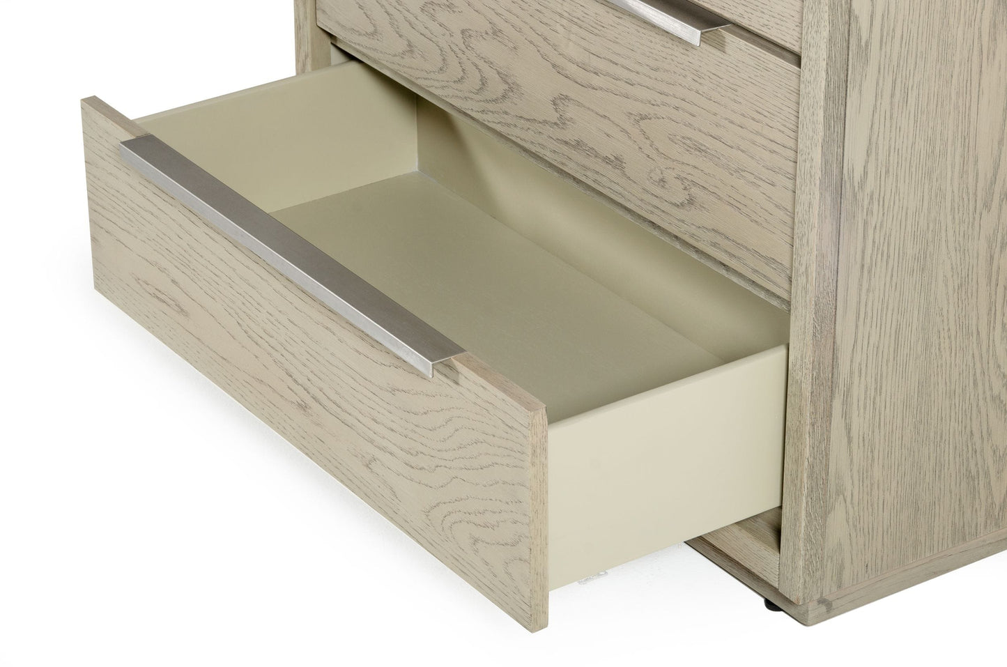 Modrest Samson - Contemporary Grey and Silver Chest | Modishstore | Drawers-3