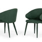 Modrest Keller - Modern Green Dining Chair (Set of 2) | Modishstore | Dining Chairs