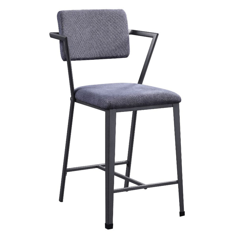 Cargo Counter Height Chair Set-2 By Acme Furniture | Counter Stools | Modishstore - 2
