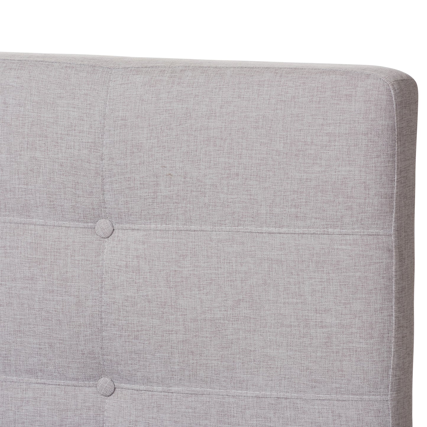 baxton studio valencia mid century modern dark grey fabric full size platform bed | Modish Furniture Store-36