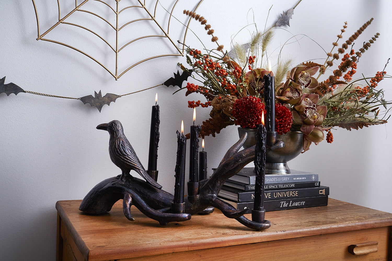Poe Candleholder By Accent Decor | Candle Holders | Modishstore - 1