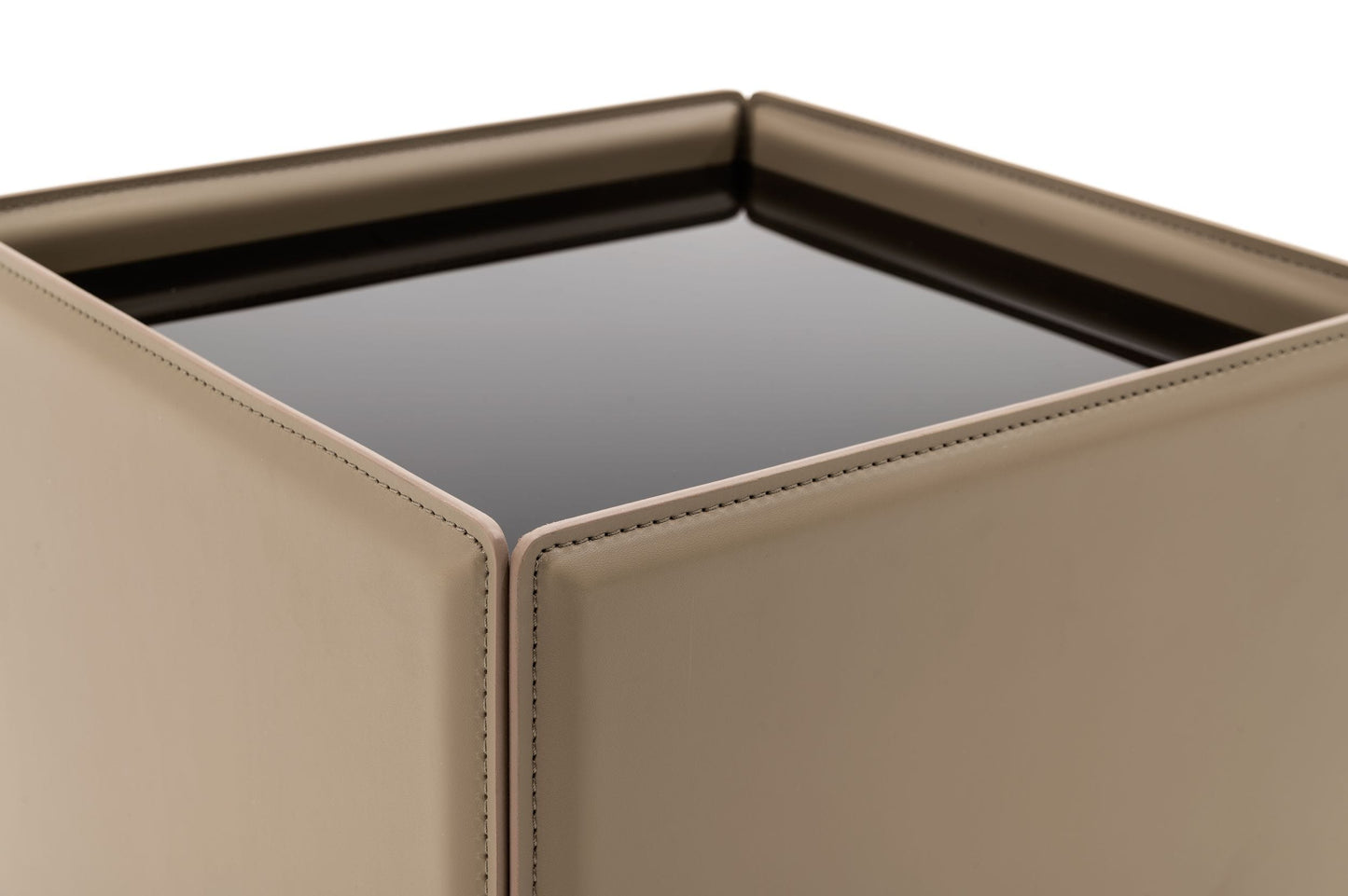 Modrest Vargas - Modern Beige Leatherette End Table-3