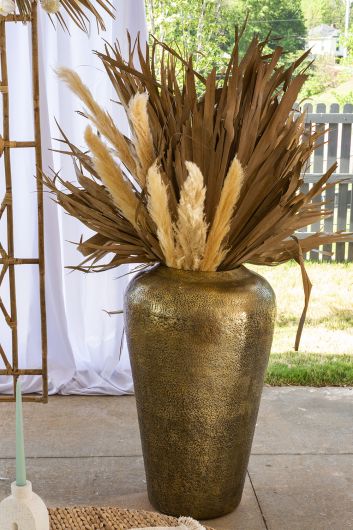 Granville Bronze Metal Large Planter By Accent Decor -2 sizes | Planters, Troughs & Cachepots | Modishstore - 4