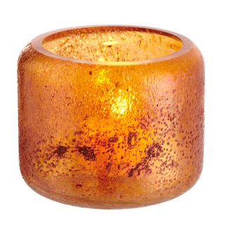 Hubbard votive (white/orange) Set Of 6 | Candle Holders | Modishstore