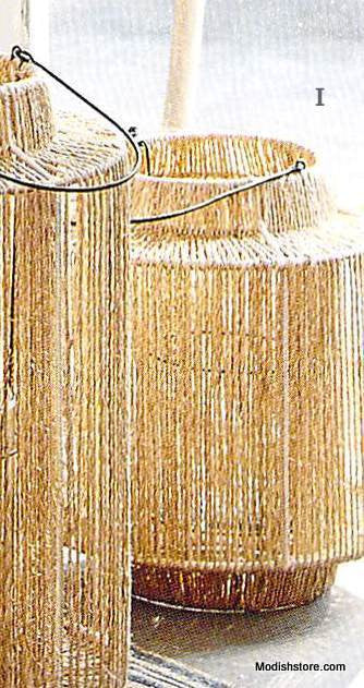 Roost Abaca String Lanterns