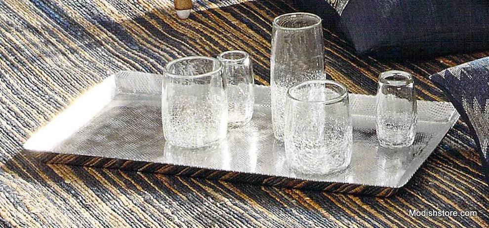 Roost Crackle Glasses - Set Of 6