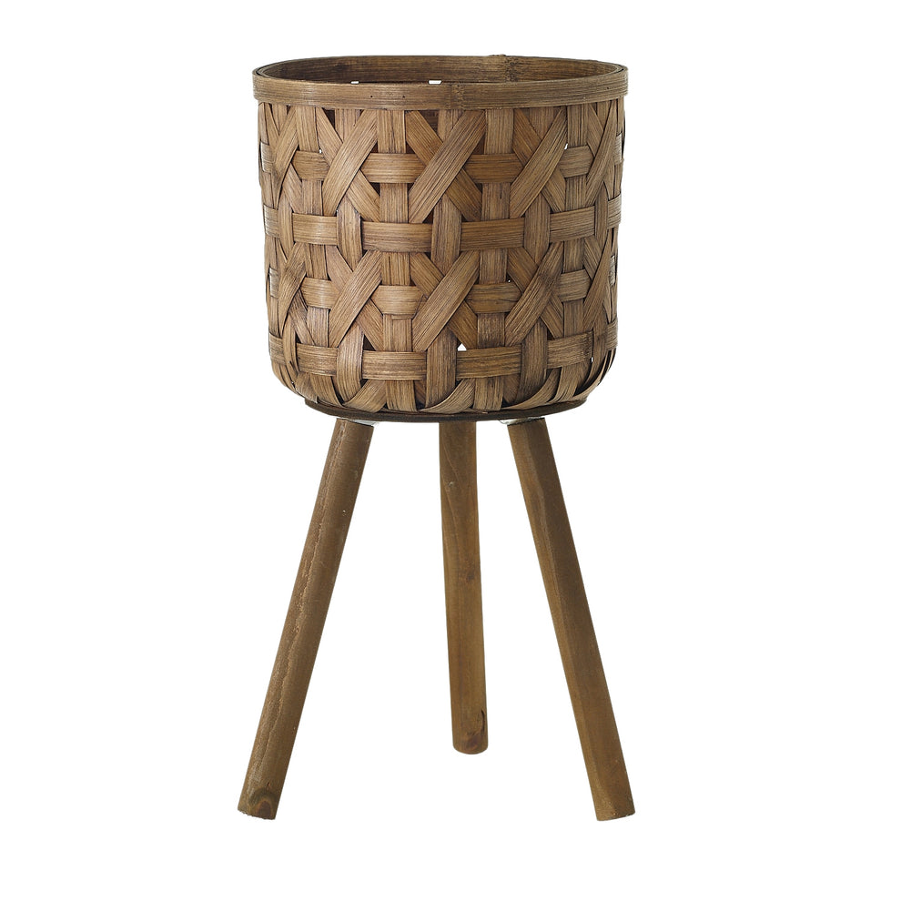 Bam Basket By Accent Decor | Planters, Troughs & Cachepots | Modishstore - 4