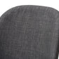 Baxton Studio Cody Mid-Century Modern Dark Grey Fabric Upholstered Walnut Finished Wood Dining Chair (Set of 2) | Dining Chairs | Modishstore - 4