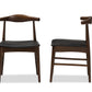 Baxton Studio Winton Mid-Century Modern Walnut Wood Dining Chair (Set of 2) | Dining Chairs | Modishstore - 6