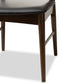 Baxton Studio Winton Mid-Century Modern Walnut Wood Dining Chair (Set of 2) | Dining Chairs | Modishstore - 3