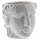 HomArt Juno Ceramic Head Cachepot - White - Set of 4-2