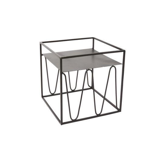 Azami Black Metal Plant Stand By Accent Decor- 2 Sizes | Stands | Modishstore - 3