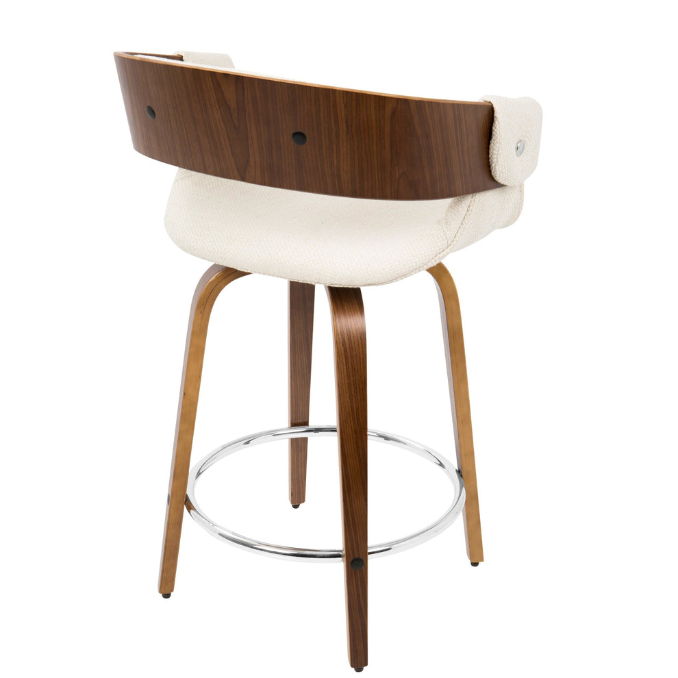 LumiSource Elisa Counter Stool - Set of 2-12