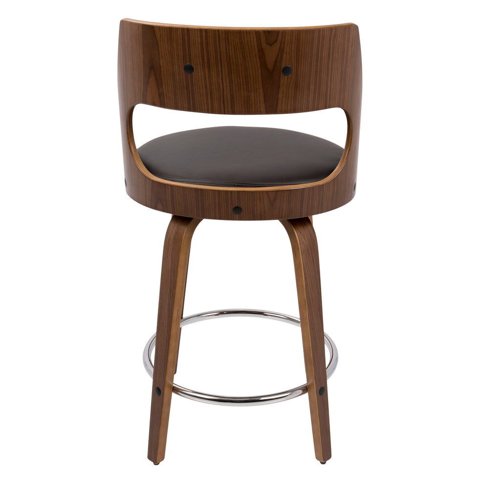 LumiSource Cecina 24'' Counter Stool - Set of 2-12