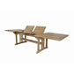 Sahara 126" Rectangular Double Ext. Table By Anderson Teak | Outdoor Tables | Modishstore - 3