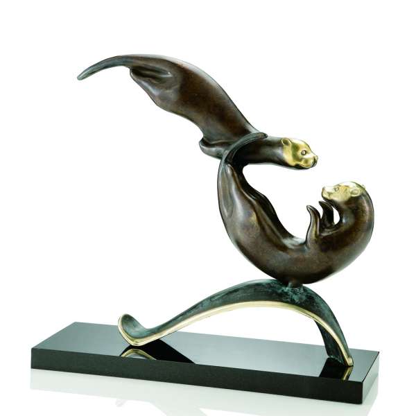 Balancing Act Otters By SPI Home | Home Accents | Modishstore