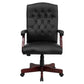 Flash Furniture Martha Washington Black Leather Executive Swivel Office Chair | Office Chairs | Modishstore-2