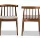 Baxton Studio Wyatt Mid-Century Modern Walnut Wood Dining Chair (Set of 2) | Dining Chairs | Modishstore - 6