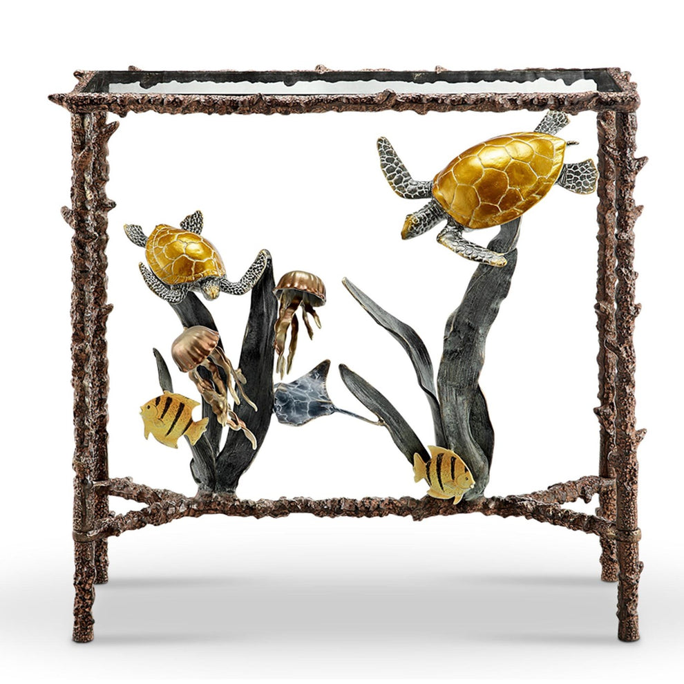 Turtle and Sealife Console Table By SPI Home | Console Tables | Modishstore-2