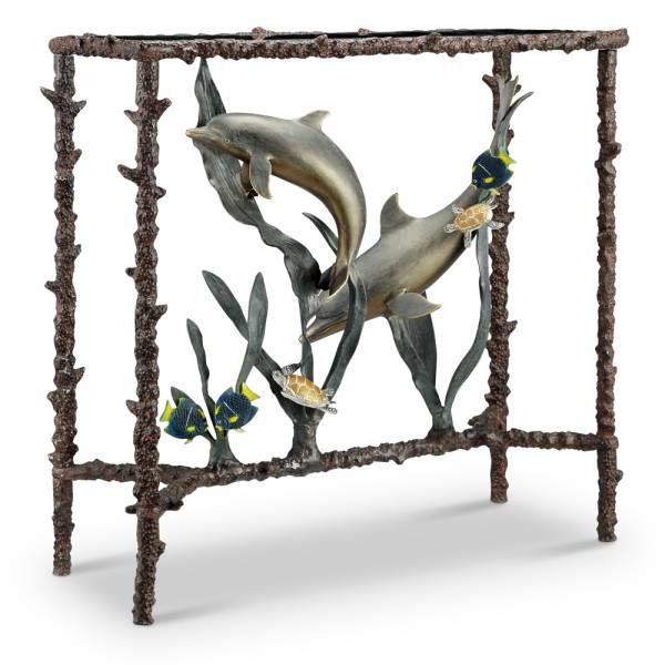 Dolphin Duo Lobby Table By SPI Home | End Tables | Modishstore-2