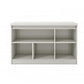 Viennese 46.81 Buffet Stand with 5 Compartment Shelves in Maple Cream By Manhattan Comfort | Sideboards | Modishstore - 14
