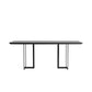 Celine 86.22 Dining Table with Seating Capacity for 8 in Black By Manhattan Comfort | Dining Tables | Modishstore - 2