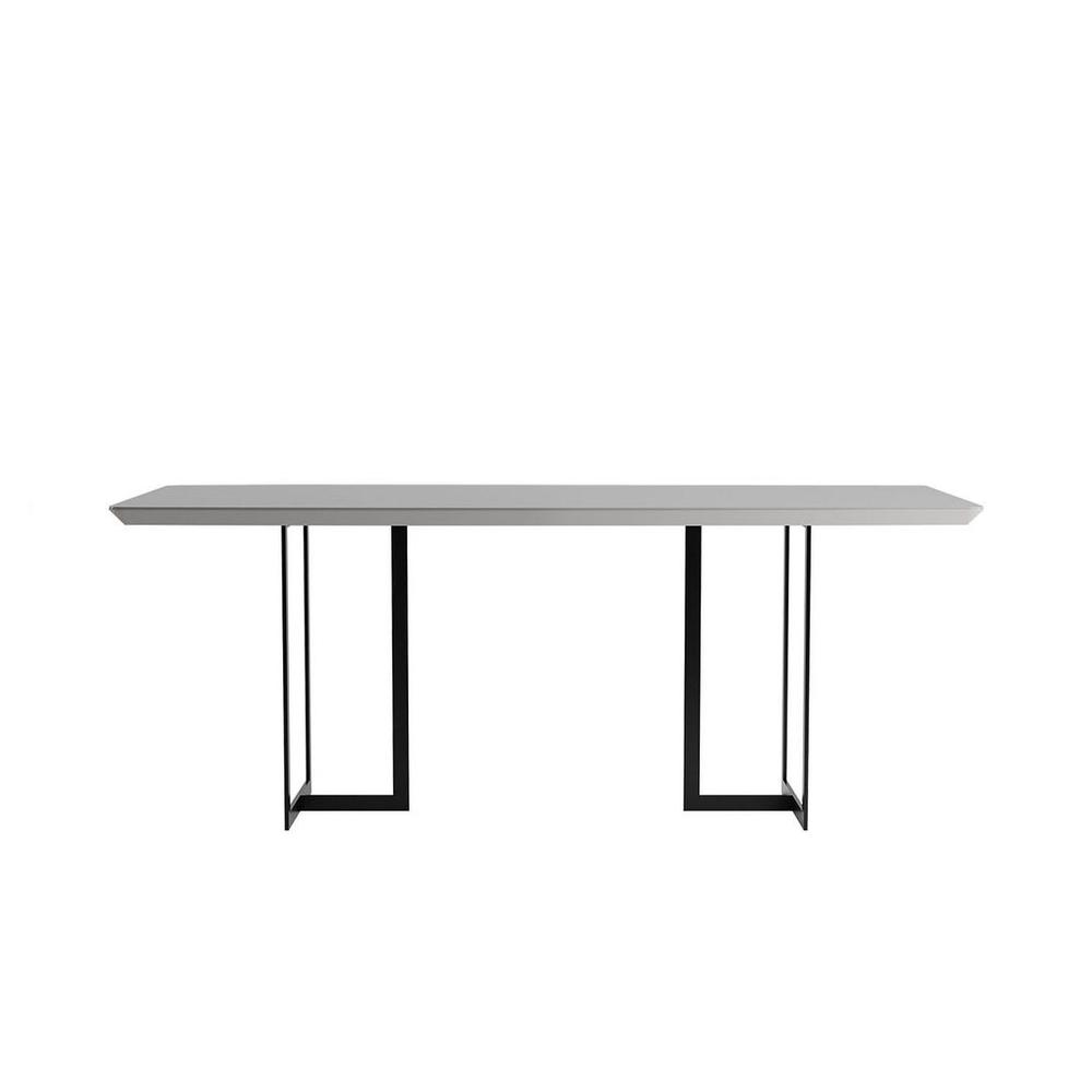 Celine 86.22 Dining Table with Seating Capacity for 8 in Black By Manhattan Comfort | Dining Tables | Modishstore - 6