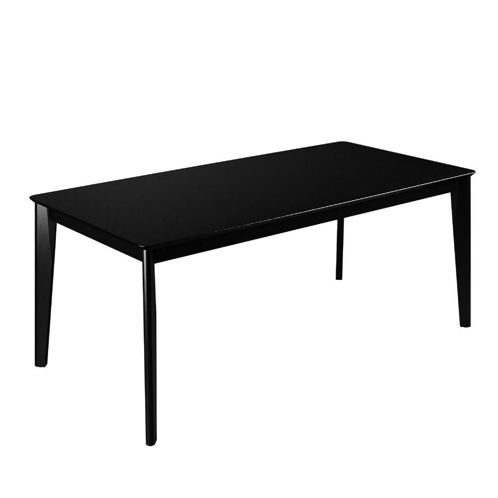 Tudor 70.86 Dining Table in Black By Manhattan Comfort | Coffee Tables | Modishstore - 5