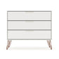 Rockefeller Dresser in White By Manhattan Comfort | Dressers | Modishstore - 2