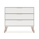 Rockefeller Dresser in White By Manhattan Comfort | Dressers | Modishstore - 2