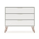 Rockefeller Dresser in White By Manhattan Comfort | Dressers | Modishstore - 16