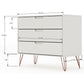 Rockefeller Dresser in White By Manhattan Comfort | Dressers | Modishstore - 18