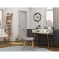 Hampton 35.43 Home Office Desk in White By Manhattan Comfort | Desks | Modishstore - 9