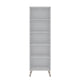 Rockefeller Bookcase 2.0 in White By Manhattan Comfort | Bookcases | Modishstore - 2