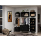 Rockefeller 8- Piece Open Wardrobe in White By Manhattan Comfort | Armoires & Wardrobes | Modishstore - 8