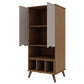 Hampton 26.77" Display Cabinet in White By Manhattan Comfort | Cabinets | Modishstore - 24