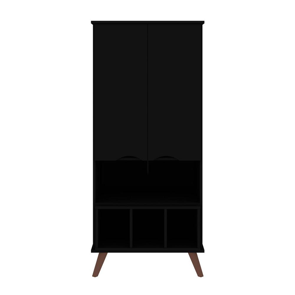 Hampton 26.77" Display Cabinet in White By Manhattan Comfort | Cabinets | Modishstore - 11