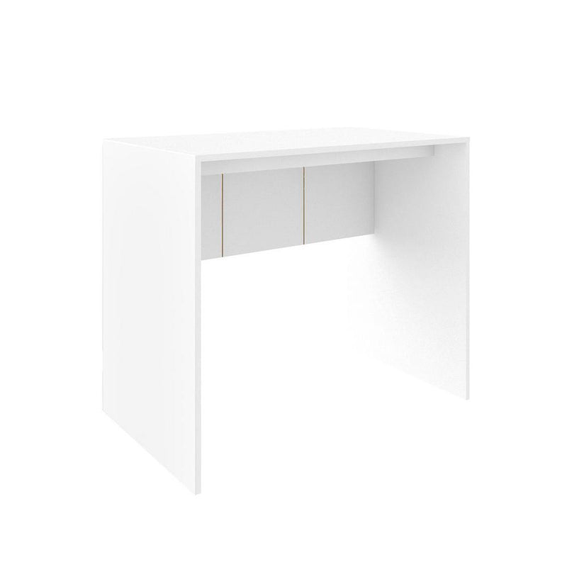 Cornelia 35.54 Desk in White By Manhattan Comfort | Desks | Modishstore - 2