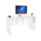 Cornelia 53.10 Desk in White By Manhattan Comfort | Desks | Modishstore - 4