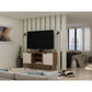 Hampton 53.54" TV Stand in White By Manhattan Comfort | TV Stands | Modishstore - 25