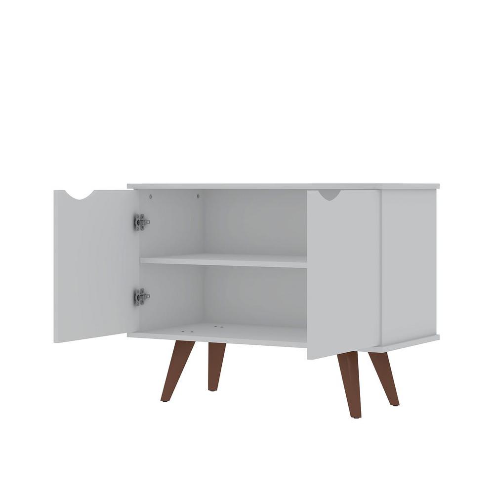 Hampton 33.07" Accent Cabinet in White By Manhattan Comfort | Cabinets | Modishstore - 4